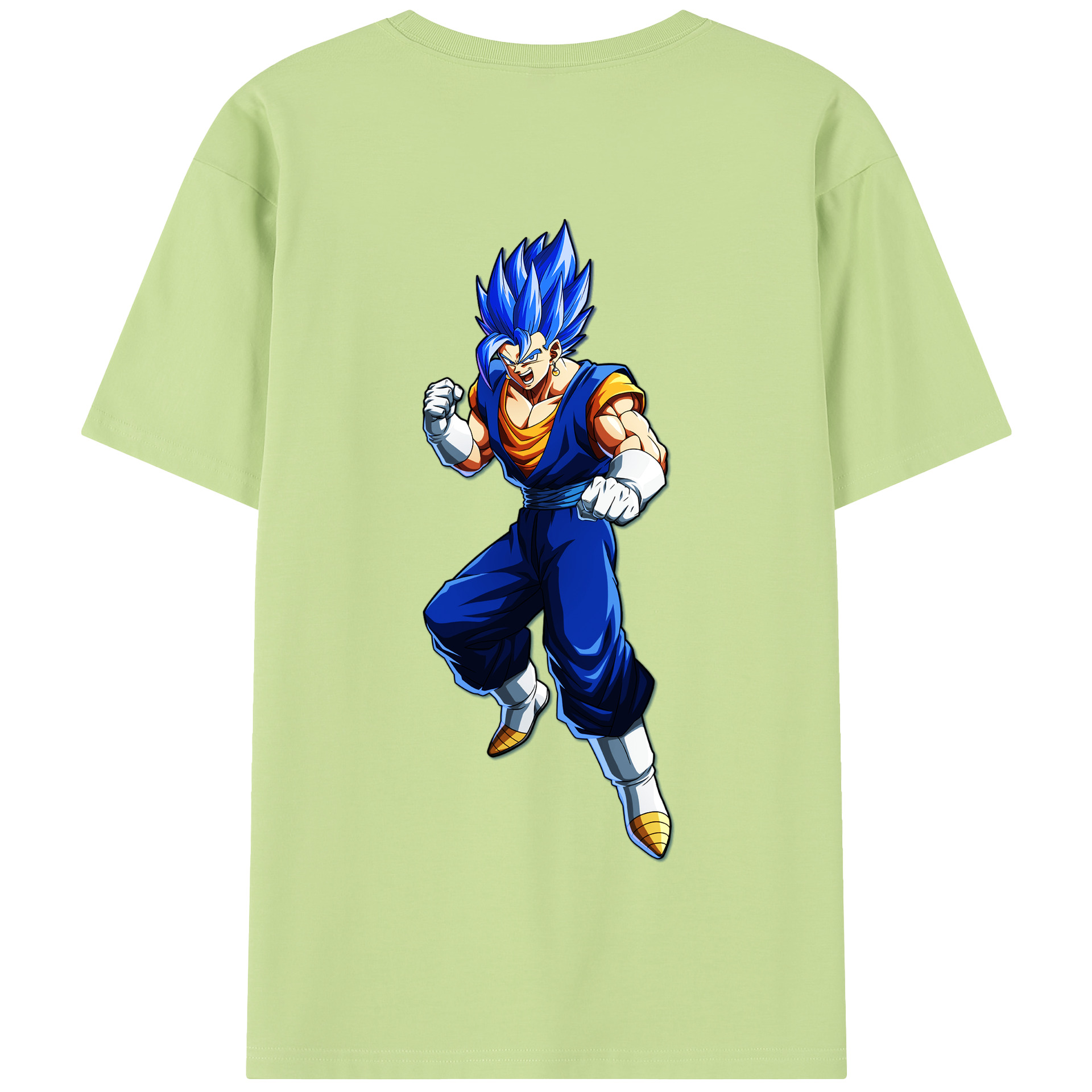 （画像用） ドラゴンボール ベジット DRAGON BALL Vegetto 綿100％半袖Tシャツ（背面プリント）